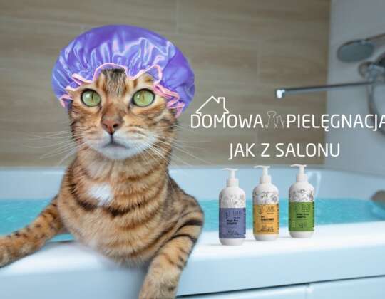 Domowa pielęgnacja psa i kota z linią Tauro Pro Line Pure Nature – naturalne efekty jak z salonu