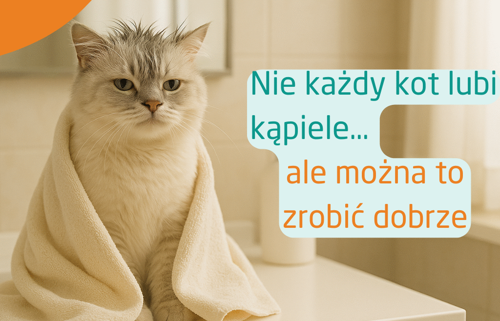 Najczęstsze błędy podczas kąpieli kota – jak tego unikać i zadbać o skórę pupila?