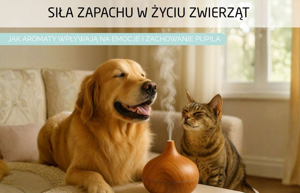 Siła zapachu w domu – jak aromaty wpływają na zwierzęta